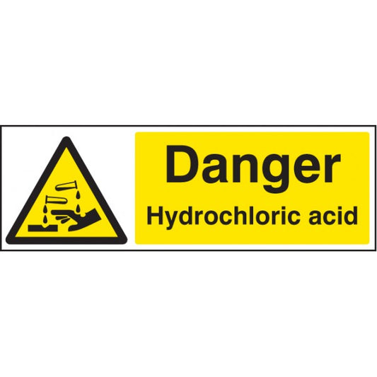 Danger hydrochloric acid (4404)