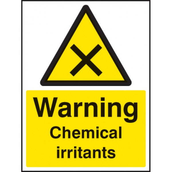 Warning chemical irritants (4489)