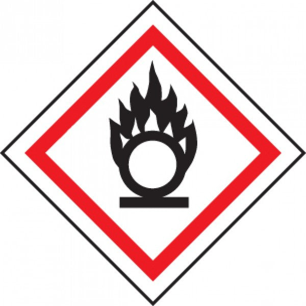 Oxidiser GHS label (4540)