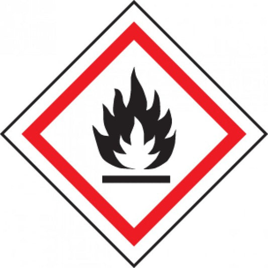 Flammable GHS label (4541)