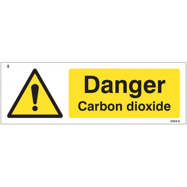 Danger carbon dioxide (4549)