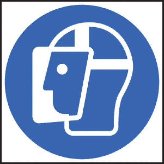 Face shield symbol (5007)