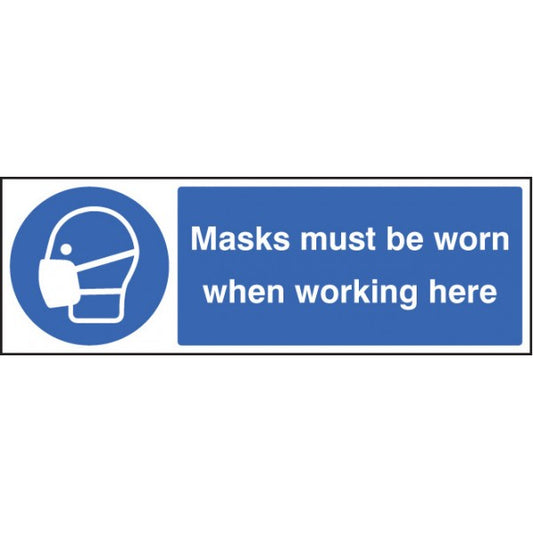 Mask must be worn when working here (5207)