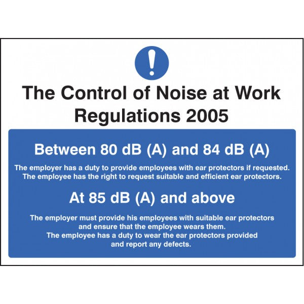 Noise at work regulations (5219)