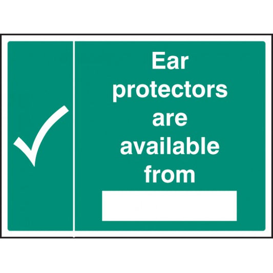Ear protectors available from (5224)
