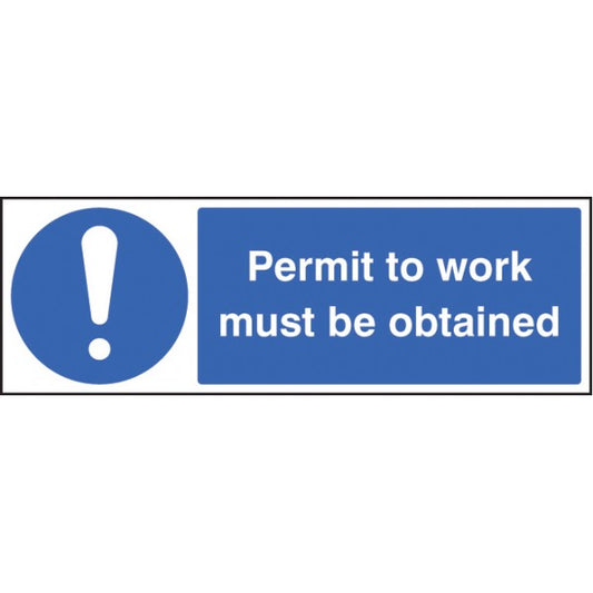 Permit to work must be obtained (5403)