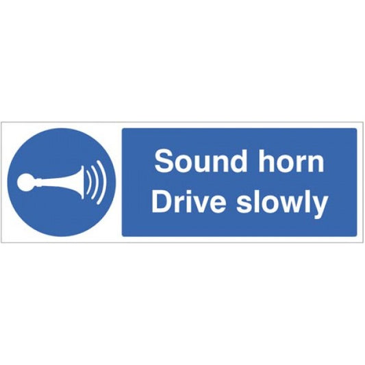 Sound horn drive slowly (5413)