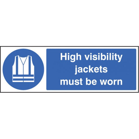 High visibility jackets must be worn (5452)
