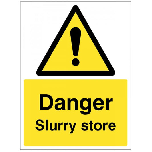 Danger Slurry store (5506)