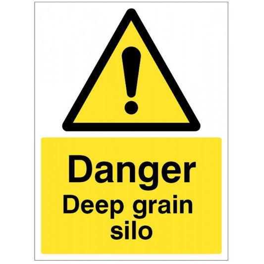 Danger Deep grain silo (5510)