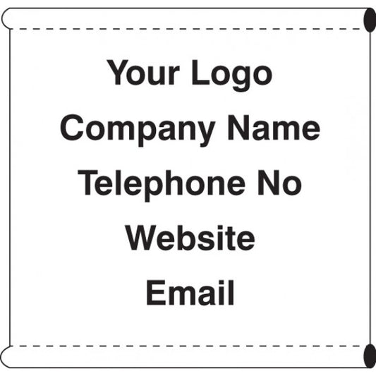 Scaffold Company Banner (c/w loops) (5109)