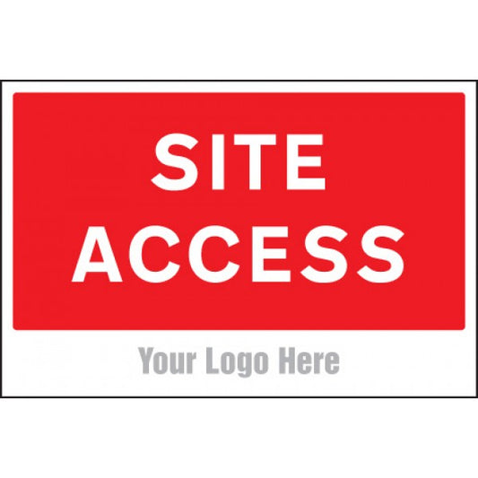 Site access, site saver sign 600x400mm (5747)