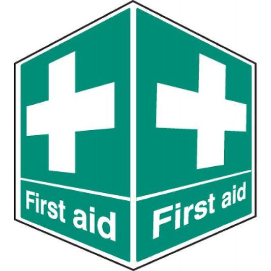 First aid - projecting sign (6087)