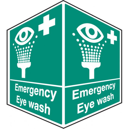 Emergency eye wash - projecting sign (6088)
