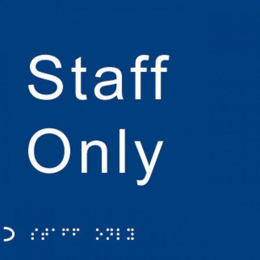 Braille - Staff only (6117)