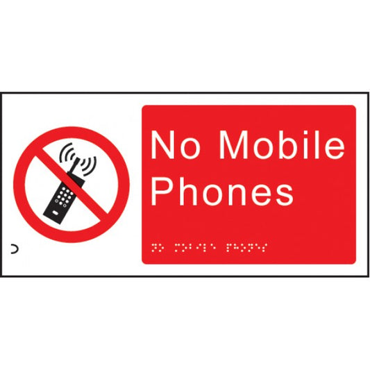 Braille - No mobile phones (6170)