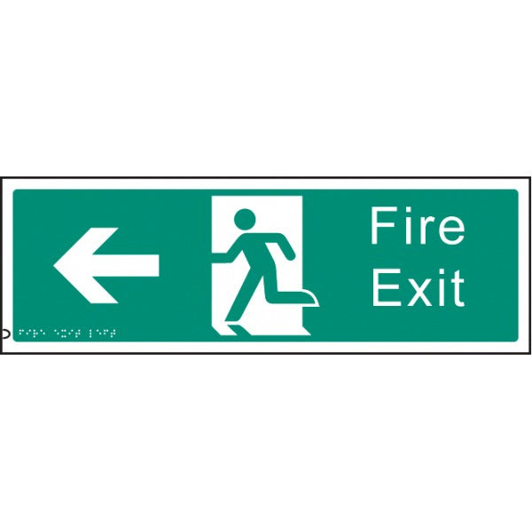 Braille - Fire exit left (6185)