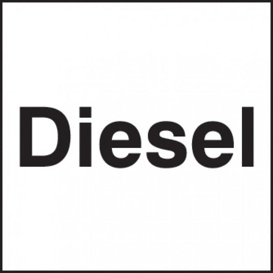 Diesel 150x150mm self adhesive (6330)