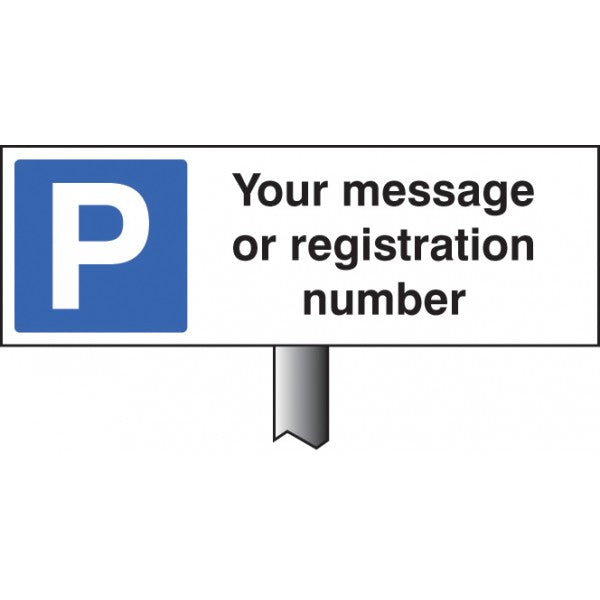 Verge sign - Parking your message here (6536)
