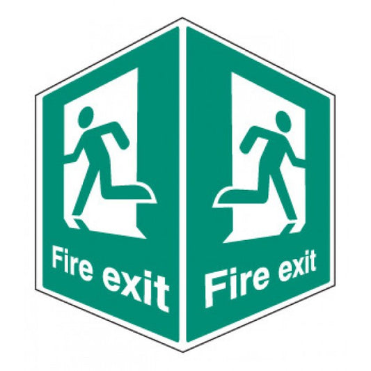 Fire exit - projecting sign (8005)
