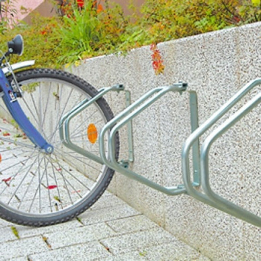 Single Wall Mounted Cycle Rack (HxWxD): 335x90x285mm (8059)