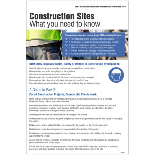Construction (Design & Management) Regulations 2007 (8130)