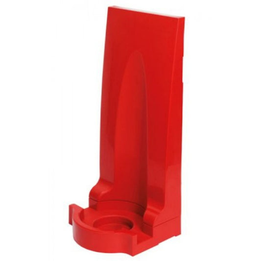 Modular Extinguisher Stand (Red Polypropylene) - 295x270x665mm (WxDxH) (8200)