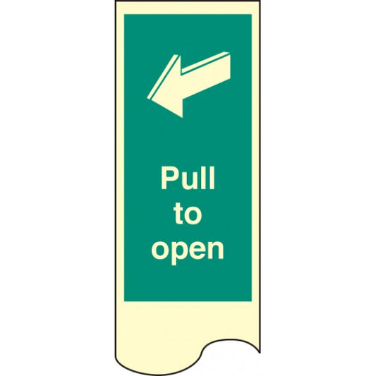 Door plate - Pull to open photo rp (8232)