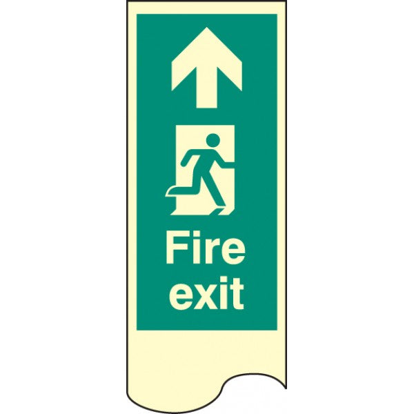 Door plate - fire exit right photo (8236)