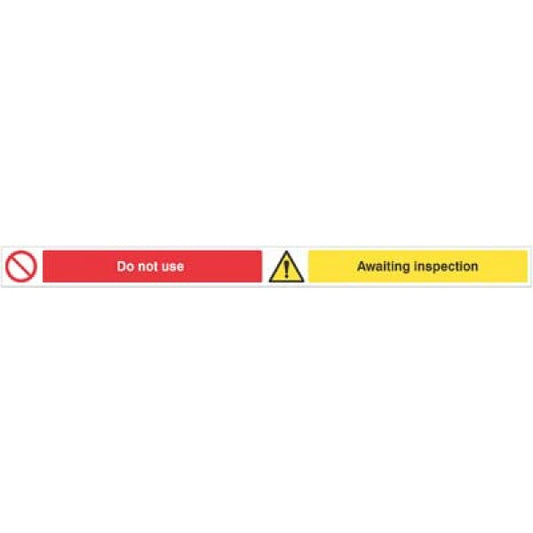 Do not use Awaiting inspection, 1000x75mm magnetic PVC (8889)