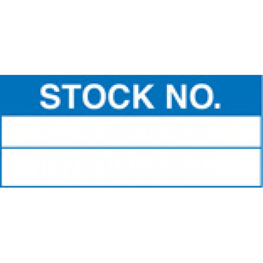 100 S/A labels 50x20 stock number (9759)