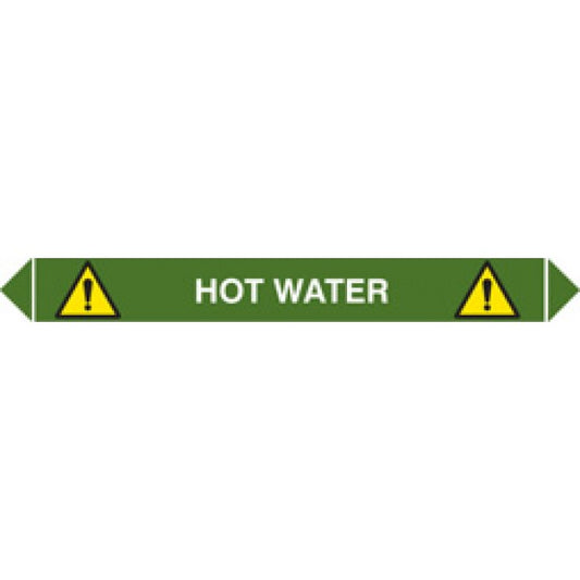 Flow marker Pk of 5 hot water (9927)