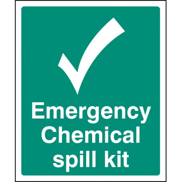 Emergency chemical spill kit (6033)