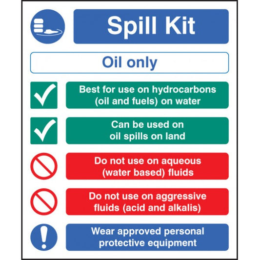 Spill kit oil type only (6042)