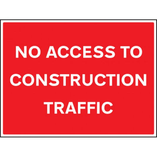 No access to construction traffic (6430)