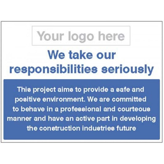 We take our responsibilities seriously   - safe and positive environment (6685)