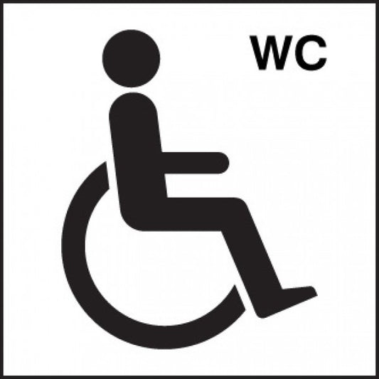 Disabled WC symbol (7026)