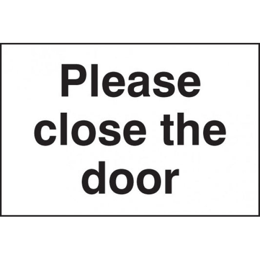 Please close the door (7042)