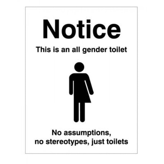 Notice this is an all gender toilet… (7095)