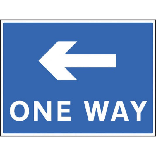 One way - left (7509)