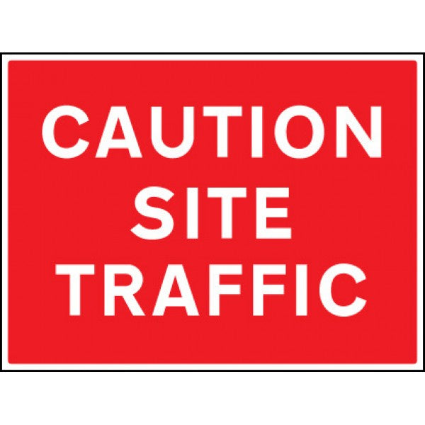 Caution site traffic (7525)
