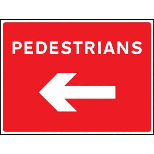 Pedestrians arrow left (7563)