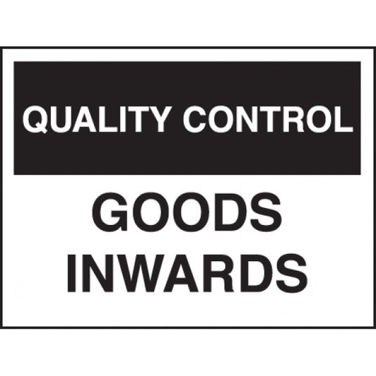 Quality control goods inward (7802)