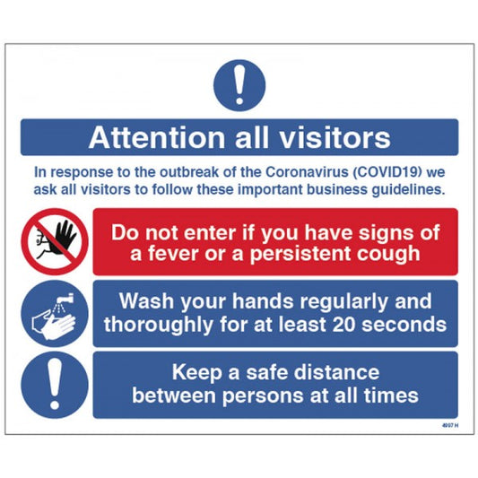 Attention all visitors In response to the recent outbreak of the Coronavirus (8256)