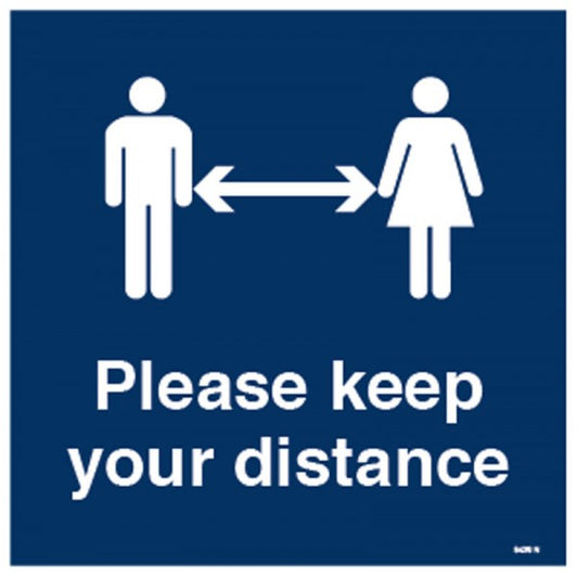 Please keep your distance (8268)